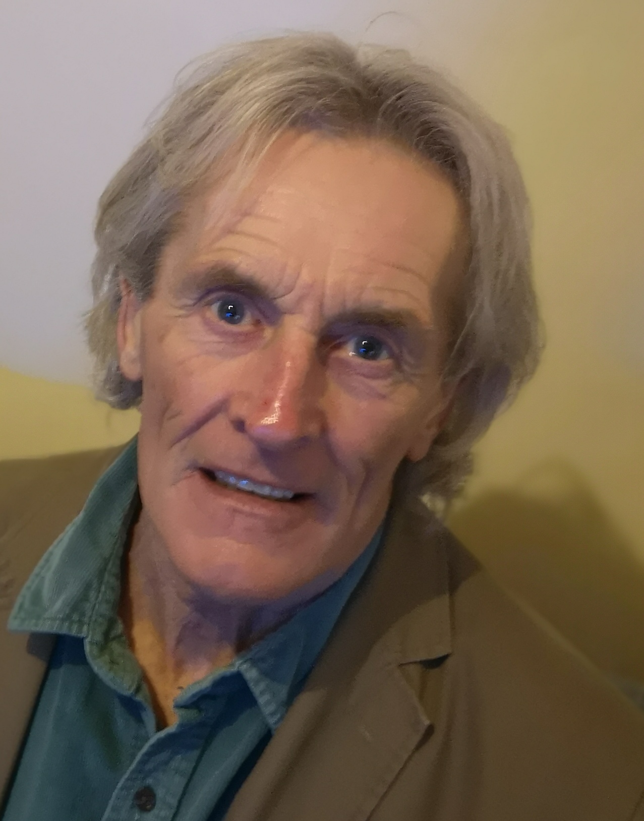 Peter Harry, counsellor, in his Porthcawl practice